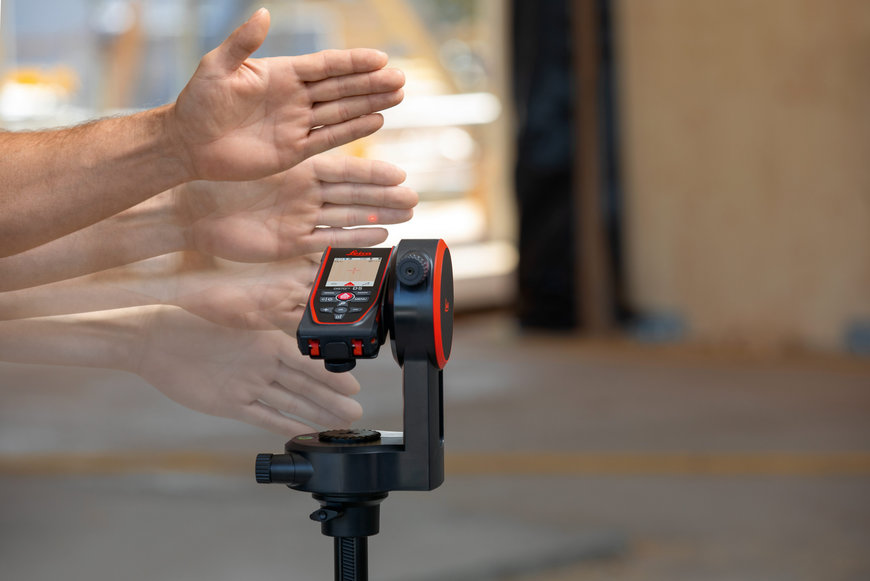 Leica Geosystems launches two new DISTO™ laser distance meters with gesture-triggered readings